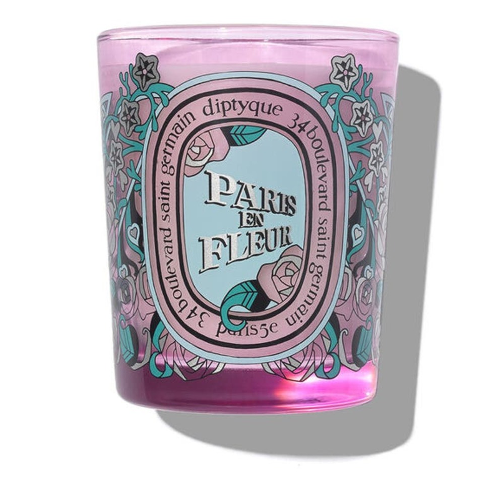 Diptyque NIB Paris En Fleur Candle Limited Edition France 190g/6.5oz with Bag
